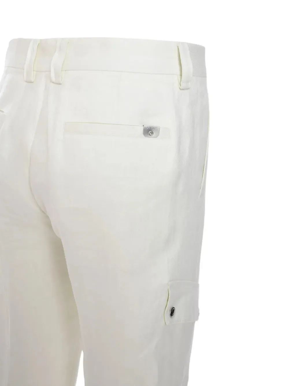 Slim-Cut Cargo Trousers