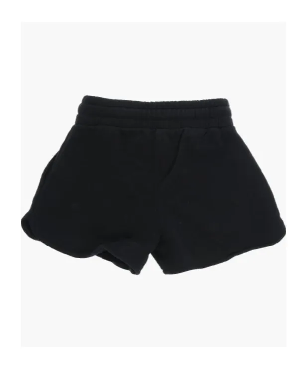 Logo-Print Cotton Track Shorts