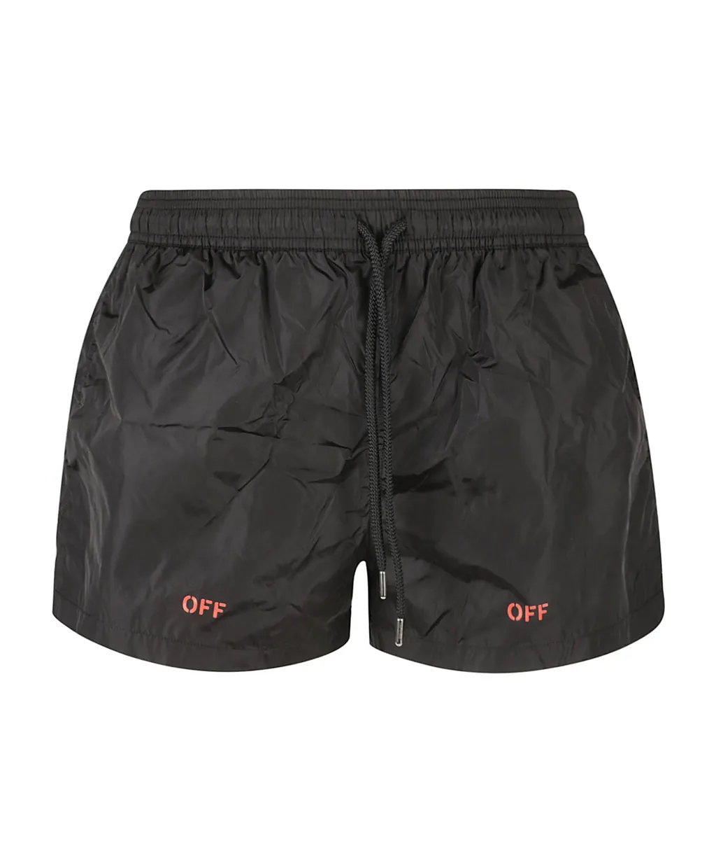 Logo-Print Swim Shorts