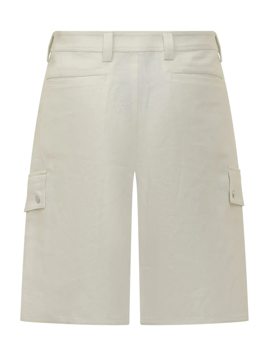 Button Detailed Cargo Shorts