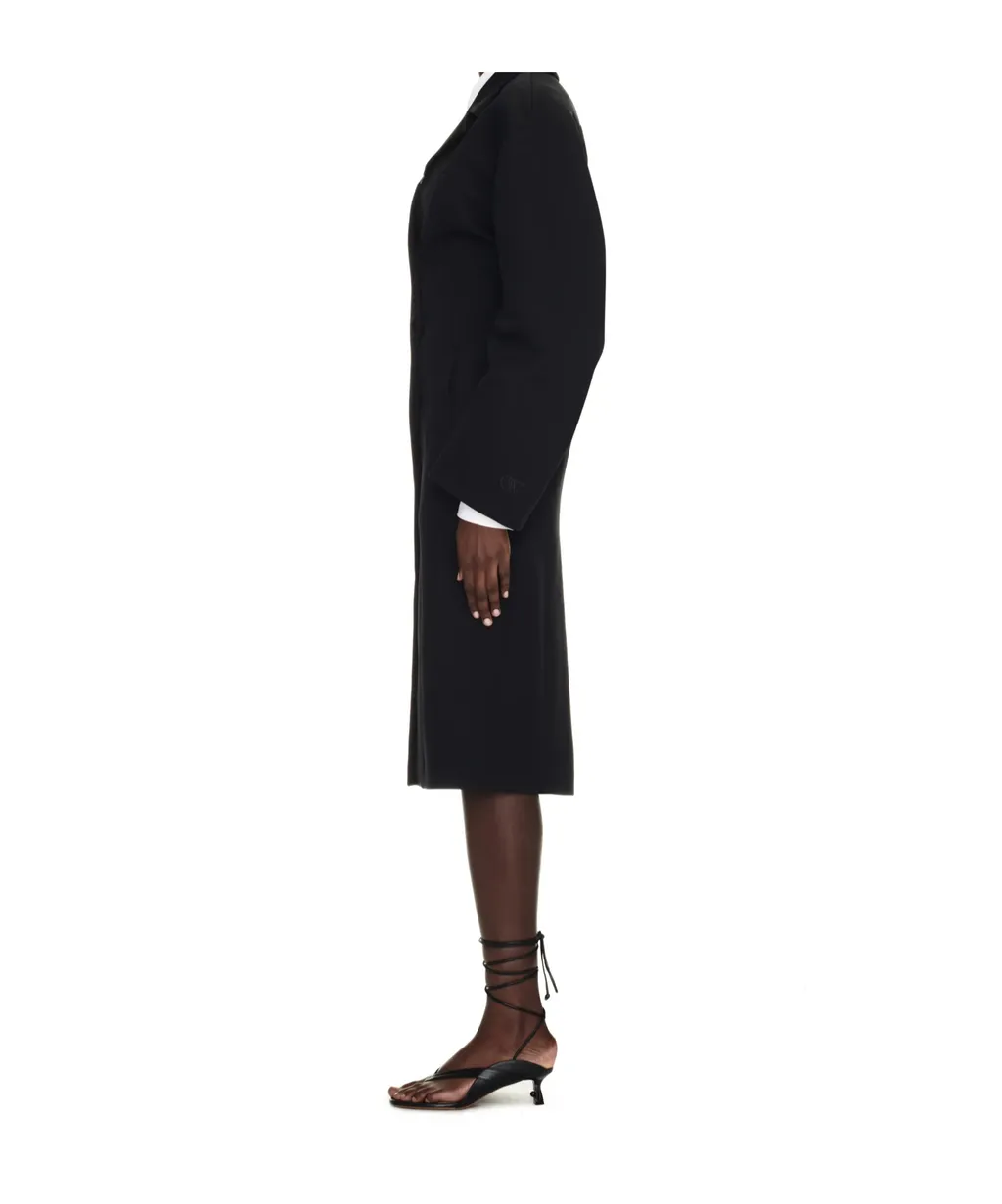 Single Breasted Long Coat