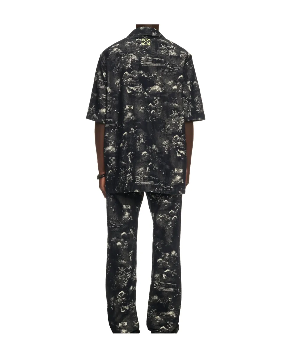 Jacquard Fresco Bowling Shirt