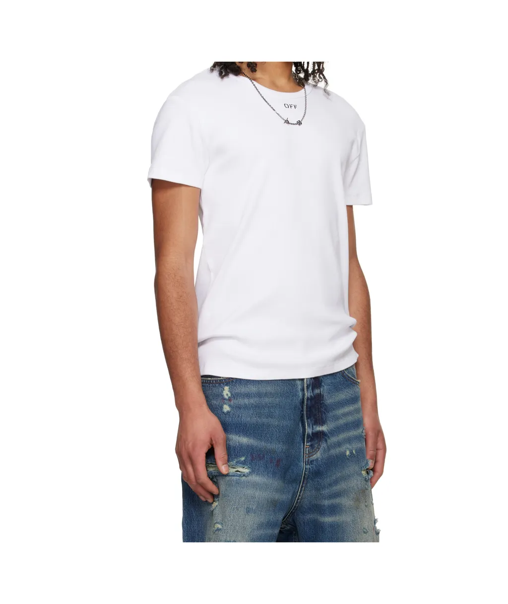 Off-Stamp Ribbed T-Shirt