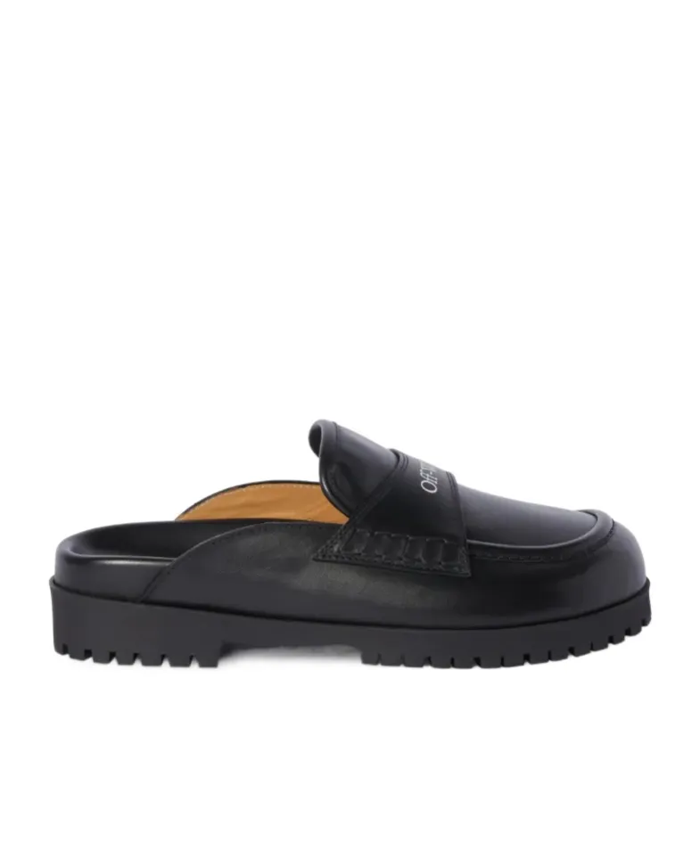 Chicago Logo Printed Loafers