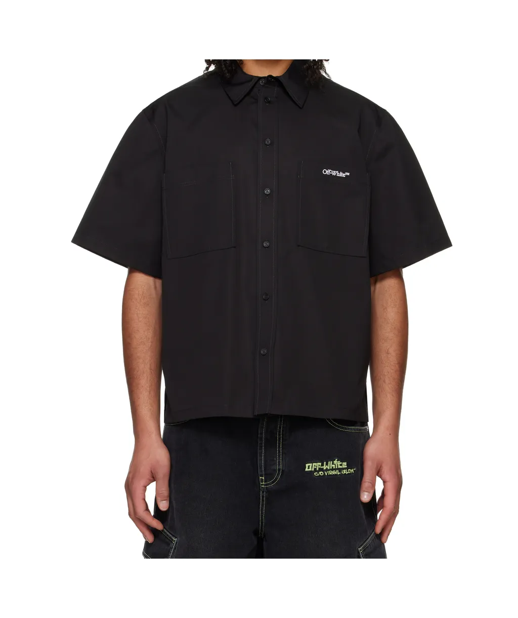 Logo-Embroidered Shirt
