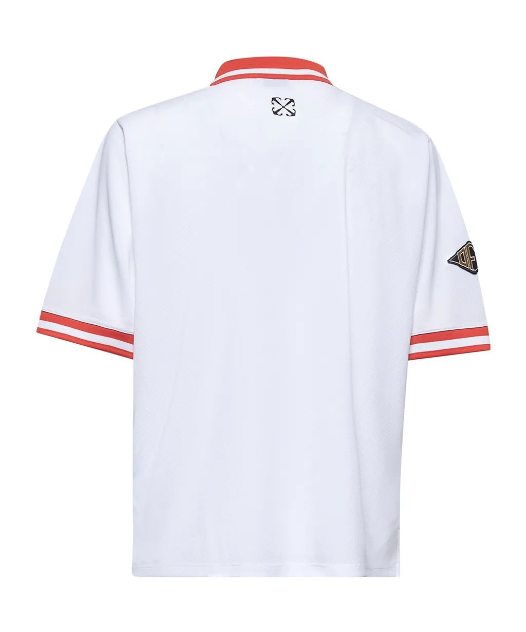 Logo Printed V-Neck T-Shirt