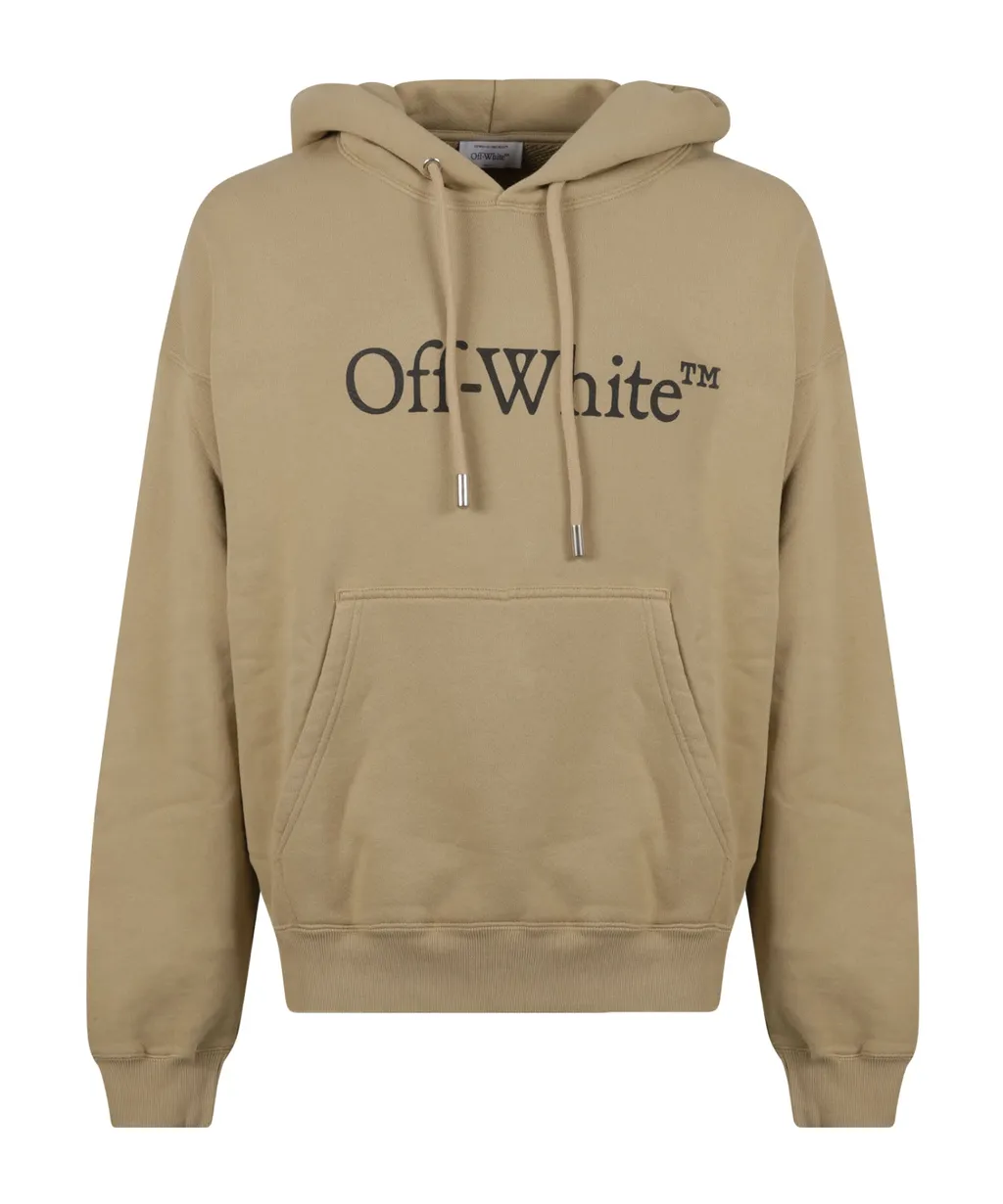 Logo Printed Drawstring Hoodie