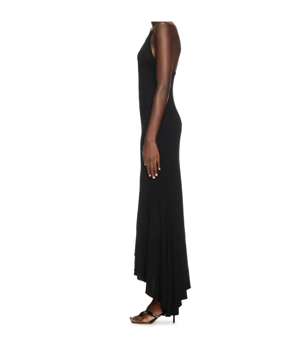 Cut-Out Asymmetric Dress
