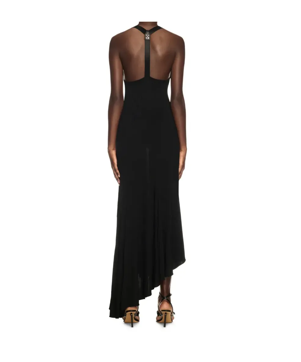 Cut-Out Asymmetric Dress