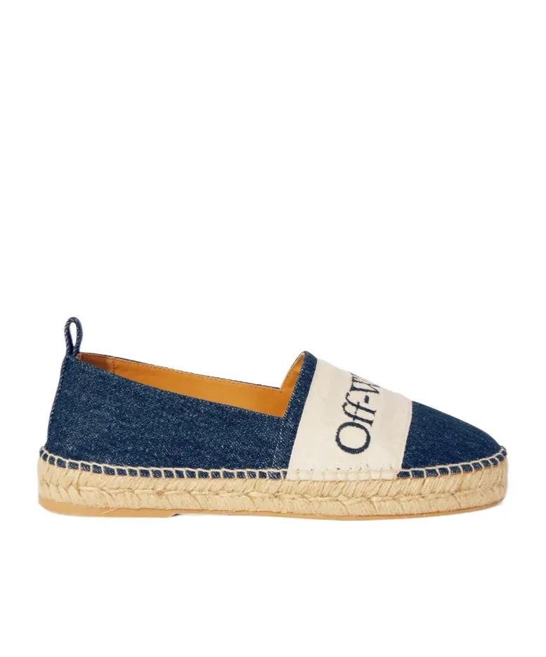 Logo Detailed Slip-On Espadrilles