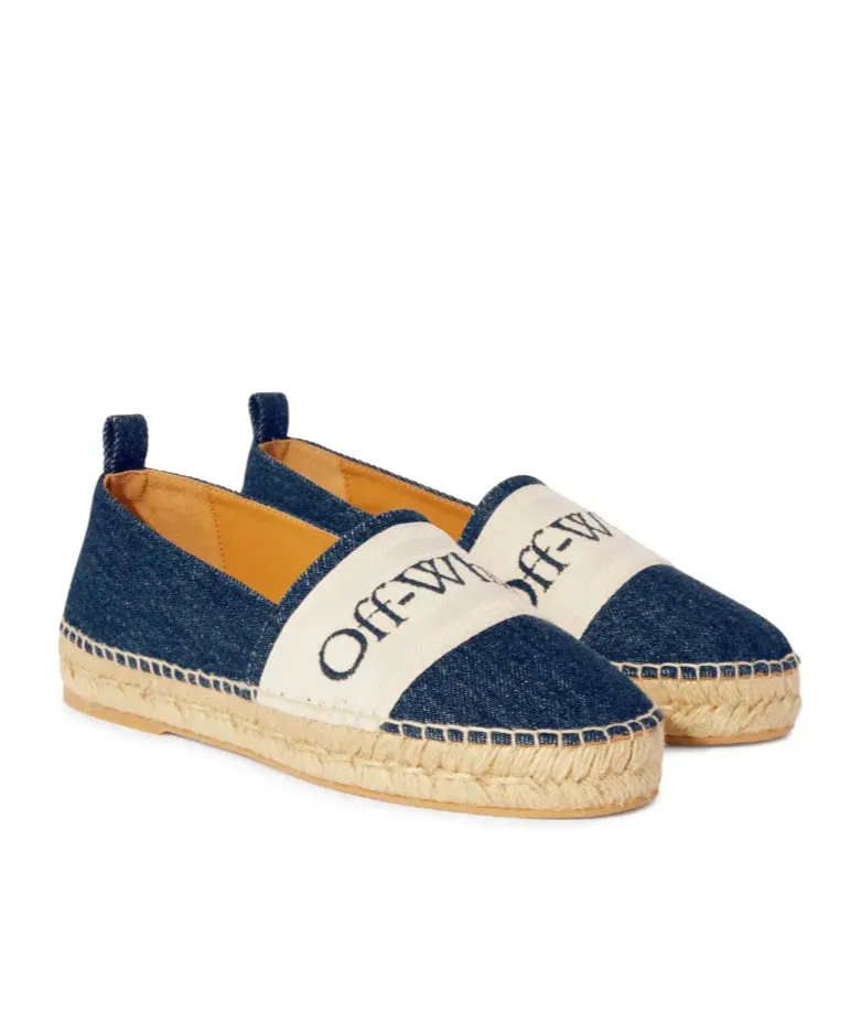 Logo Detailed Slip-On Espadrilles