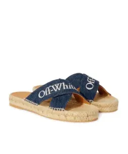 Logo Detailed Cross-Over Sandals