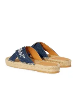 Logo Detailed Cross-Over Sandals