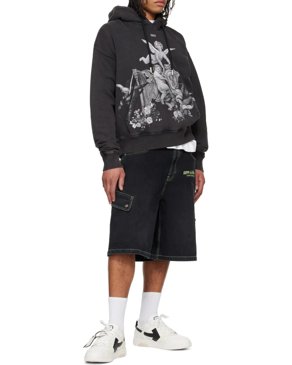 Skate Vintage Drawstring Hoodie