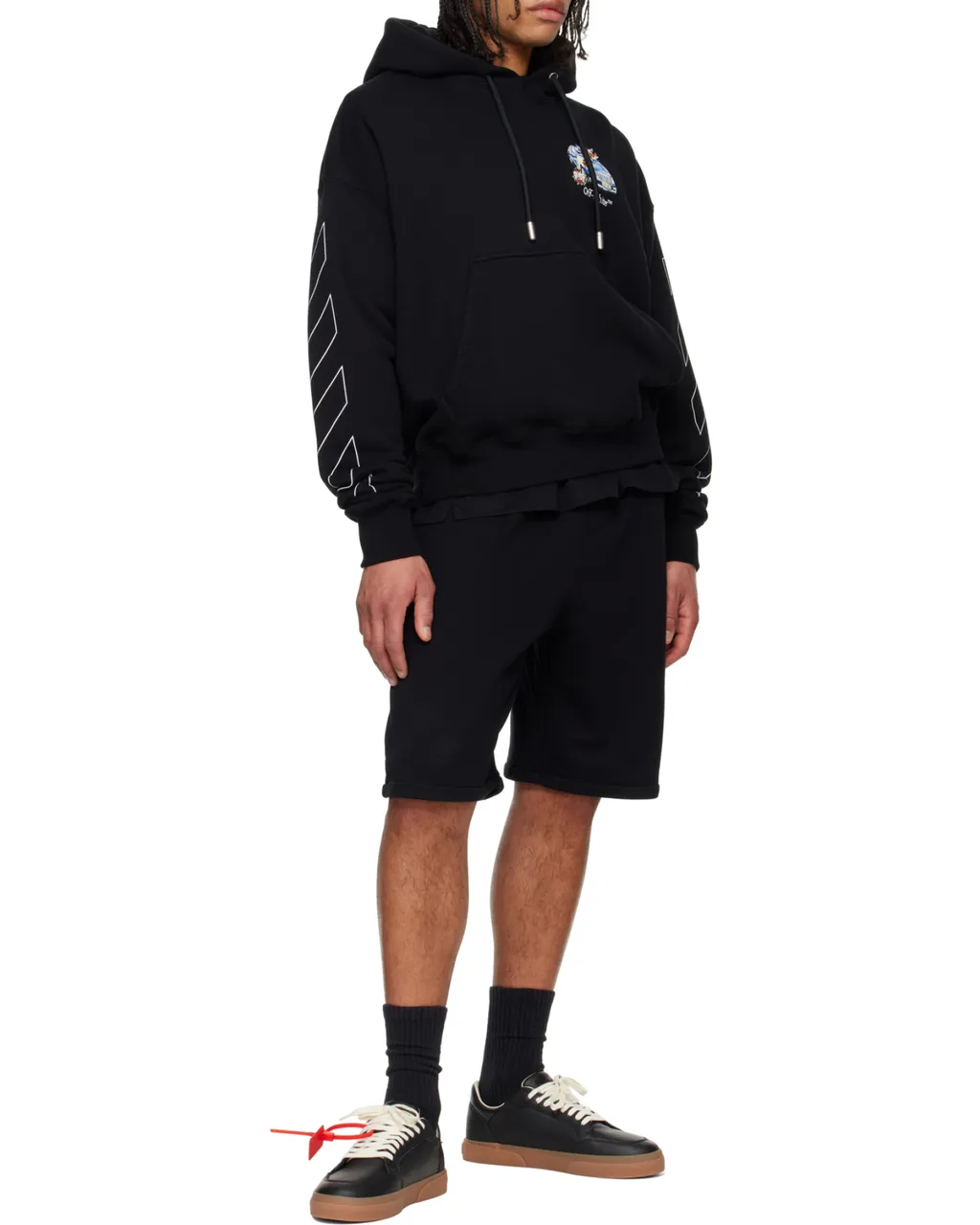 Fresco Arrow Skate Drawstring Hoodie