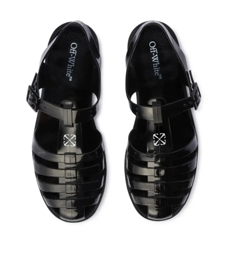 Arrow Buckle Detailed Sandals