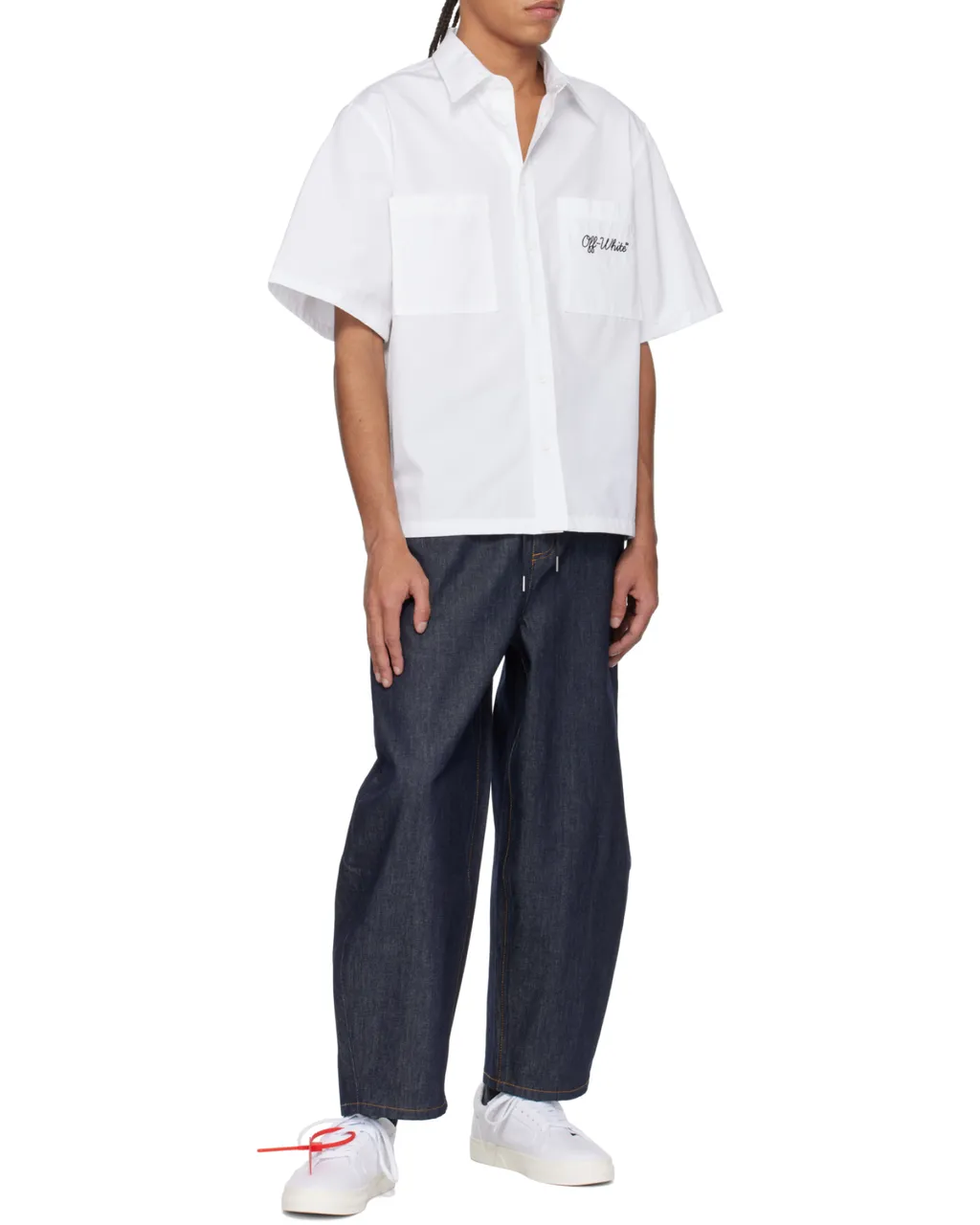 Button-Up Short-Sleeved Shirt
