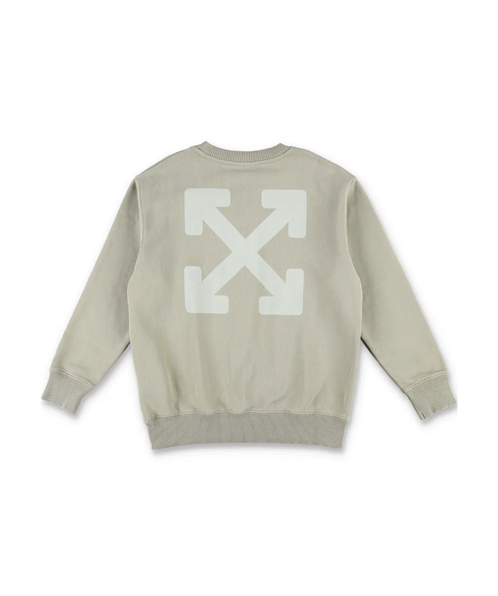 Logo Printed Crewneck Sweatshirt