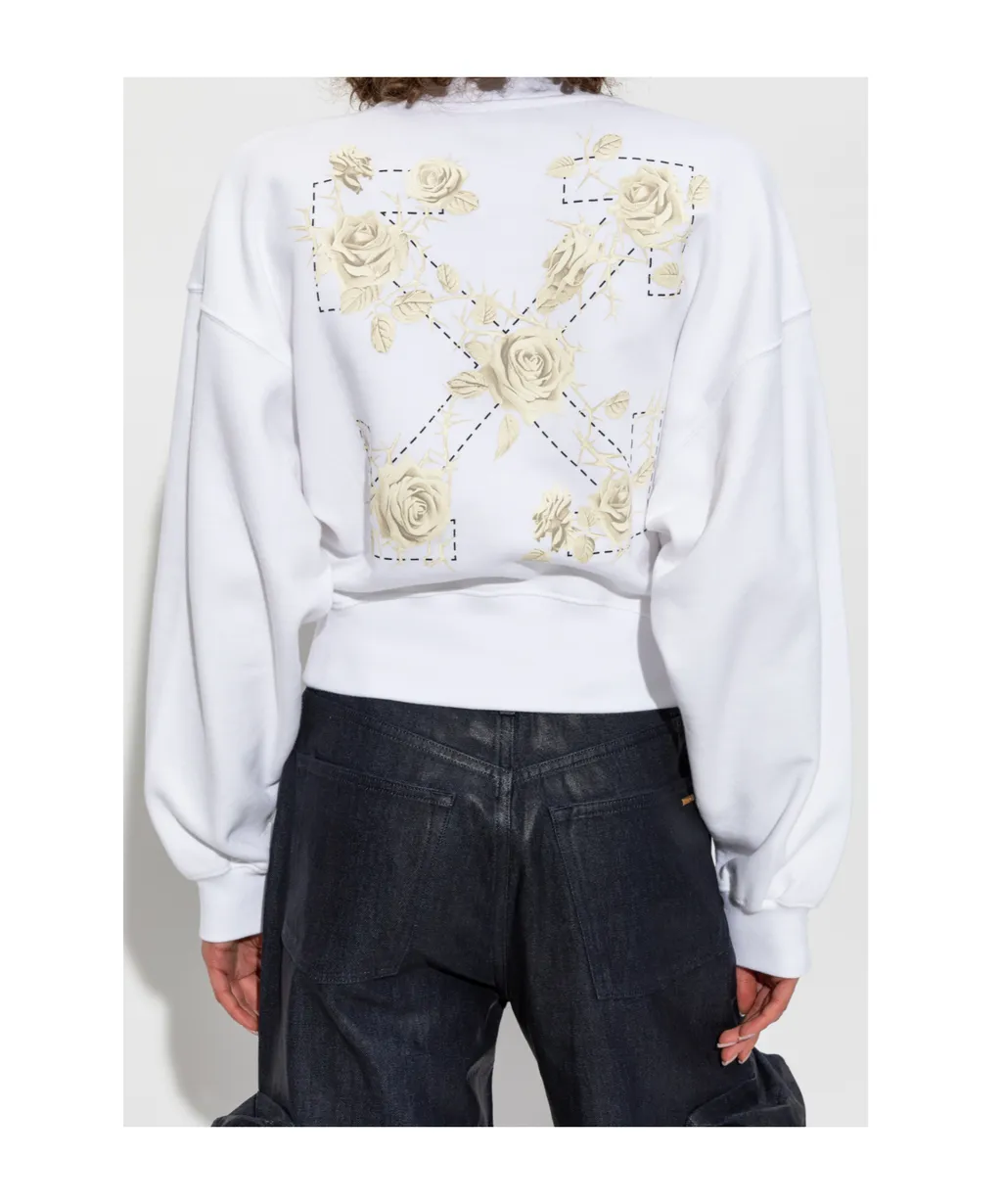 Logo Printed Crewneck Sweatshirt