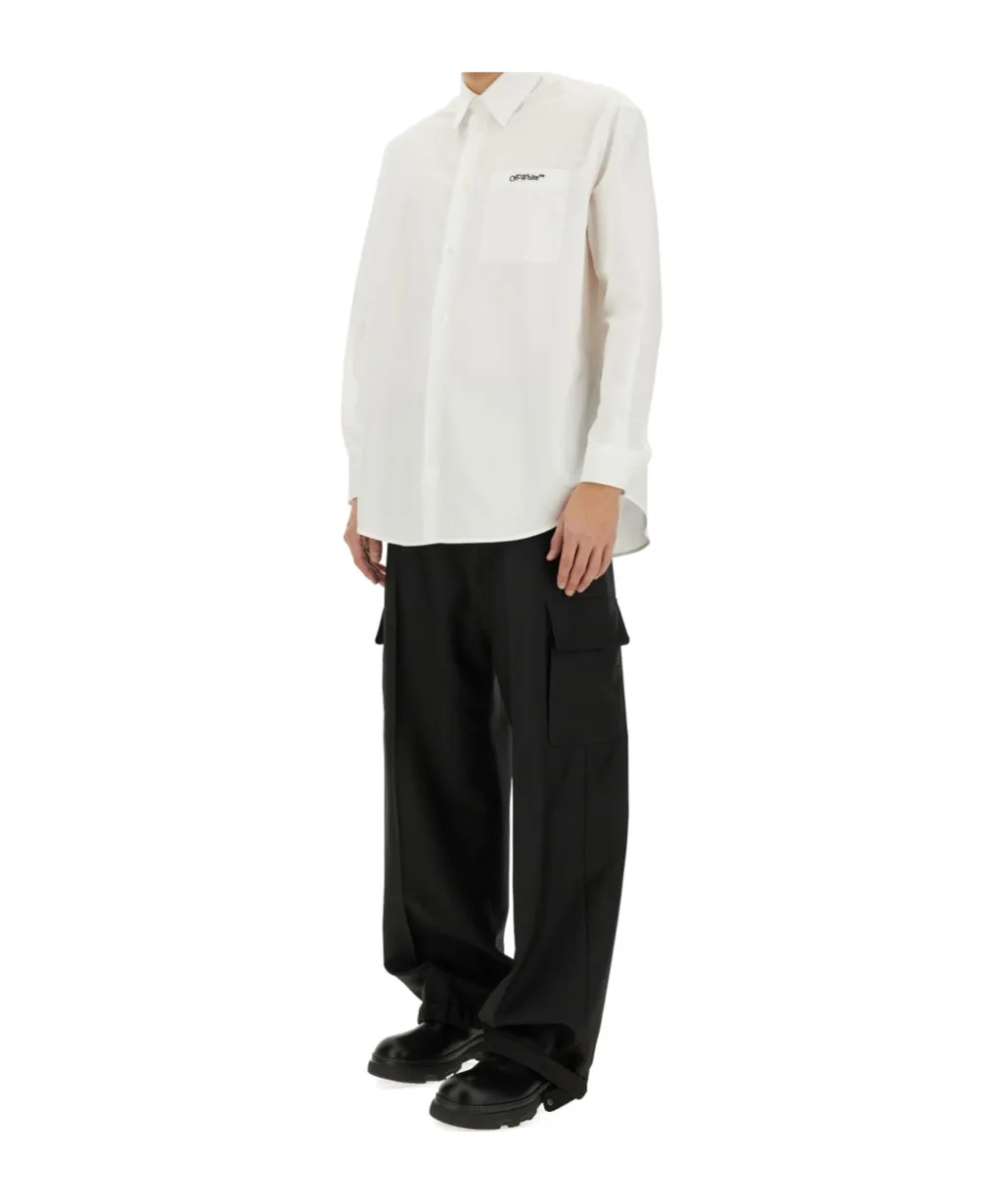 Logo Embroidered Shirt