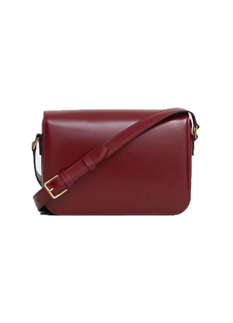 Classique Triomphe Bag In Shiny Calfskin