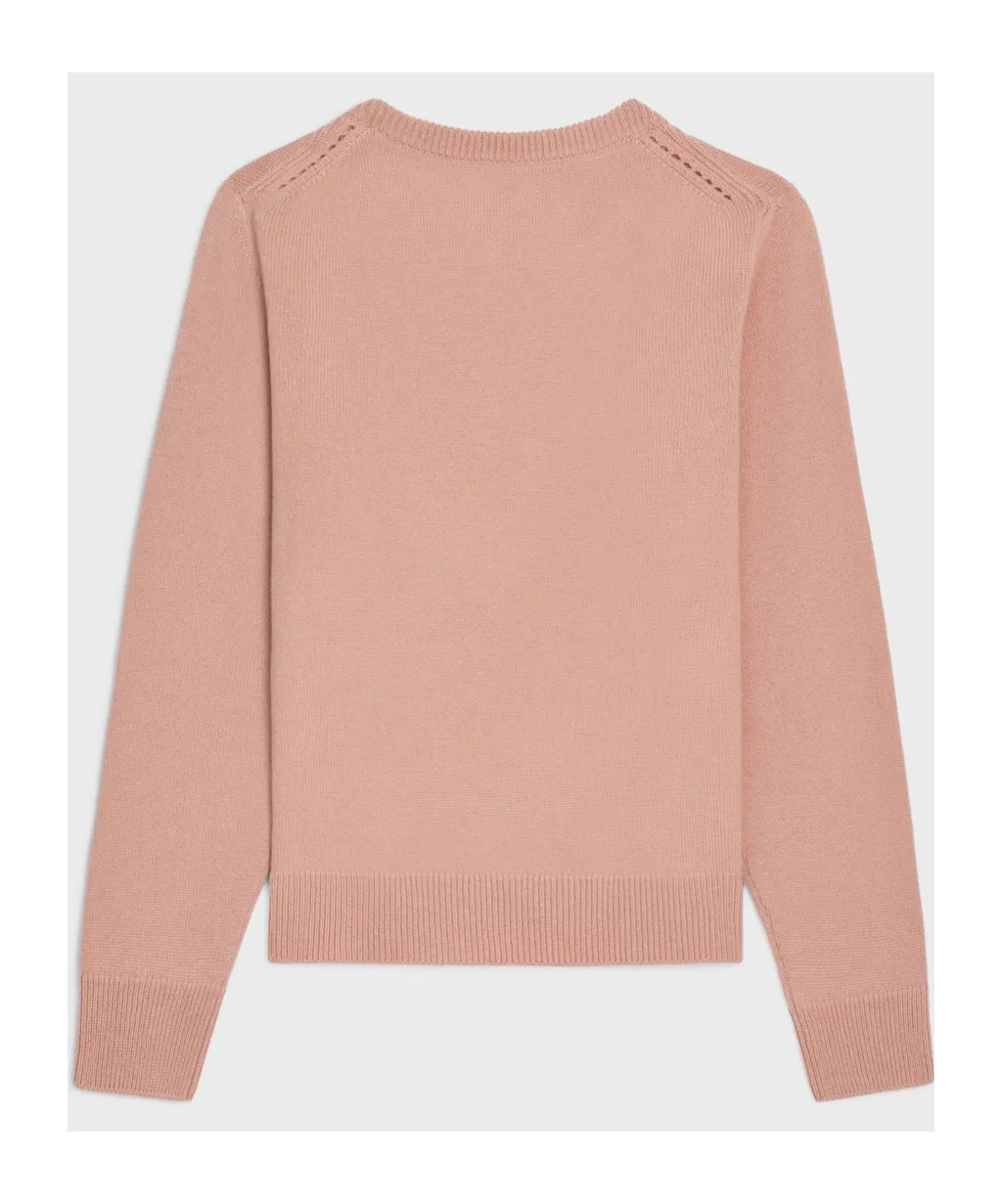 Crew Neck Sweater In Heritage Cashmere