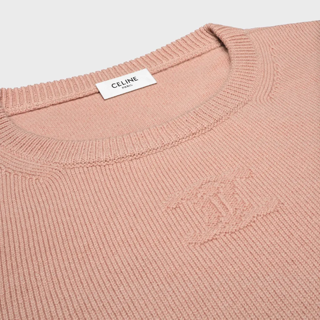 Crew Neck Sweater In Heritage Cashmere