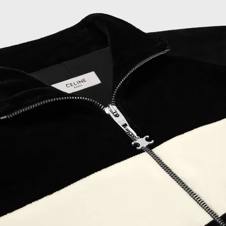 Tracksuit Jacket In Velvet Jersey