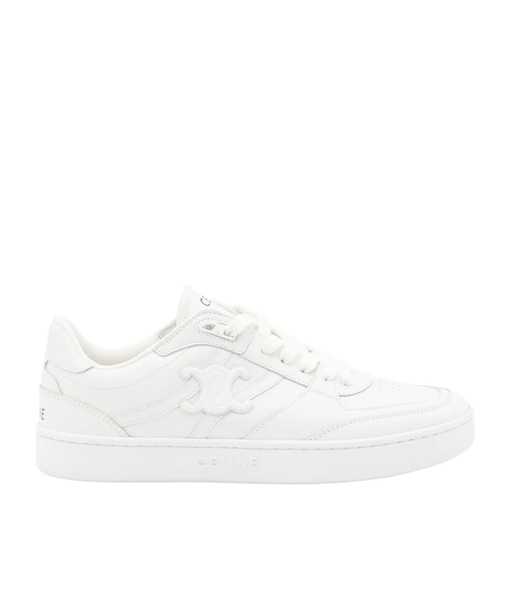 Trainer Low Lace-Up Sneaker In Calfskin