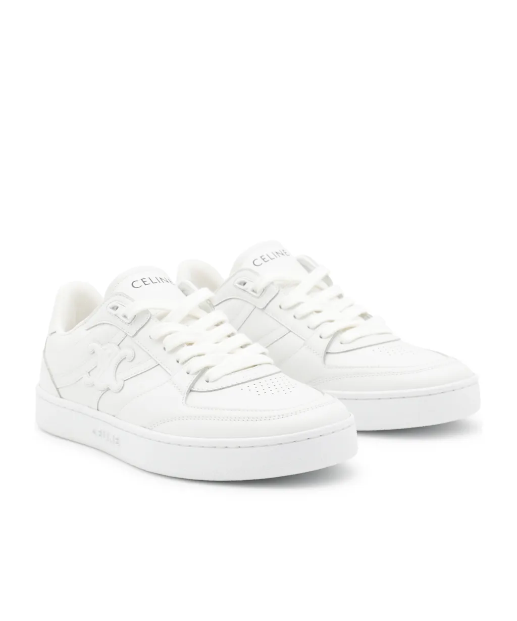Trainer Low Lace-Up Sneaker In Calfskin