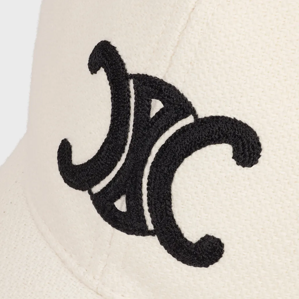 Triomphe Baseball Cap In Wool