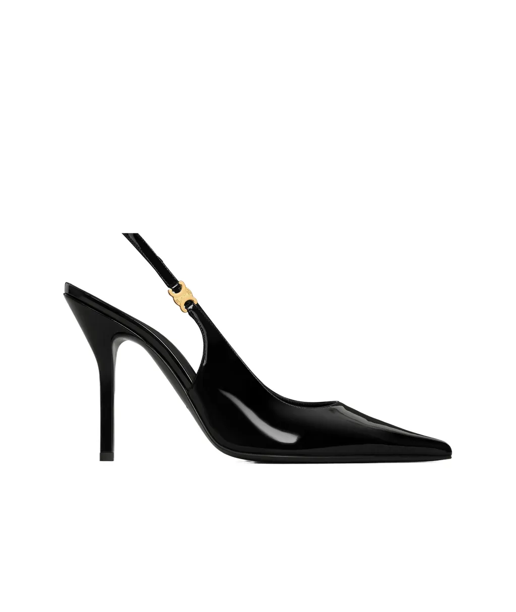 Judy Triomphe Stiletto Pump In Patent Calfskin