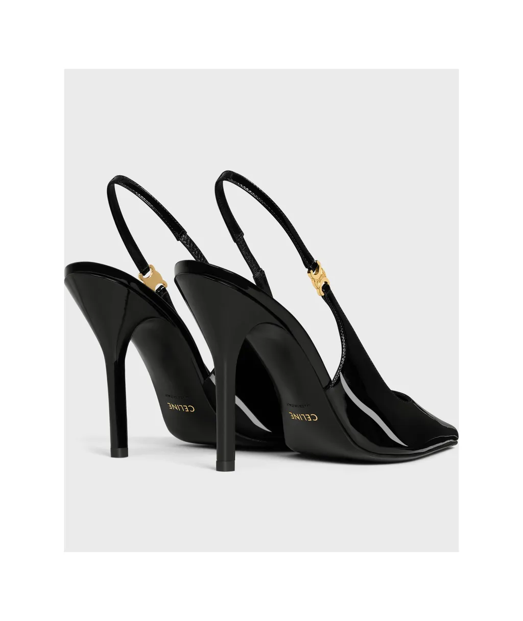 Judy Triomphe Stiletto Pump In Patent Calfskin
