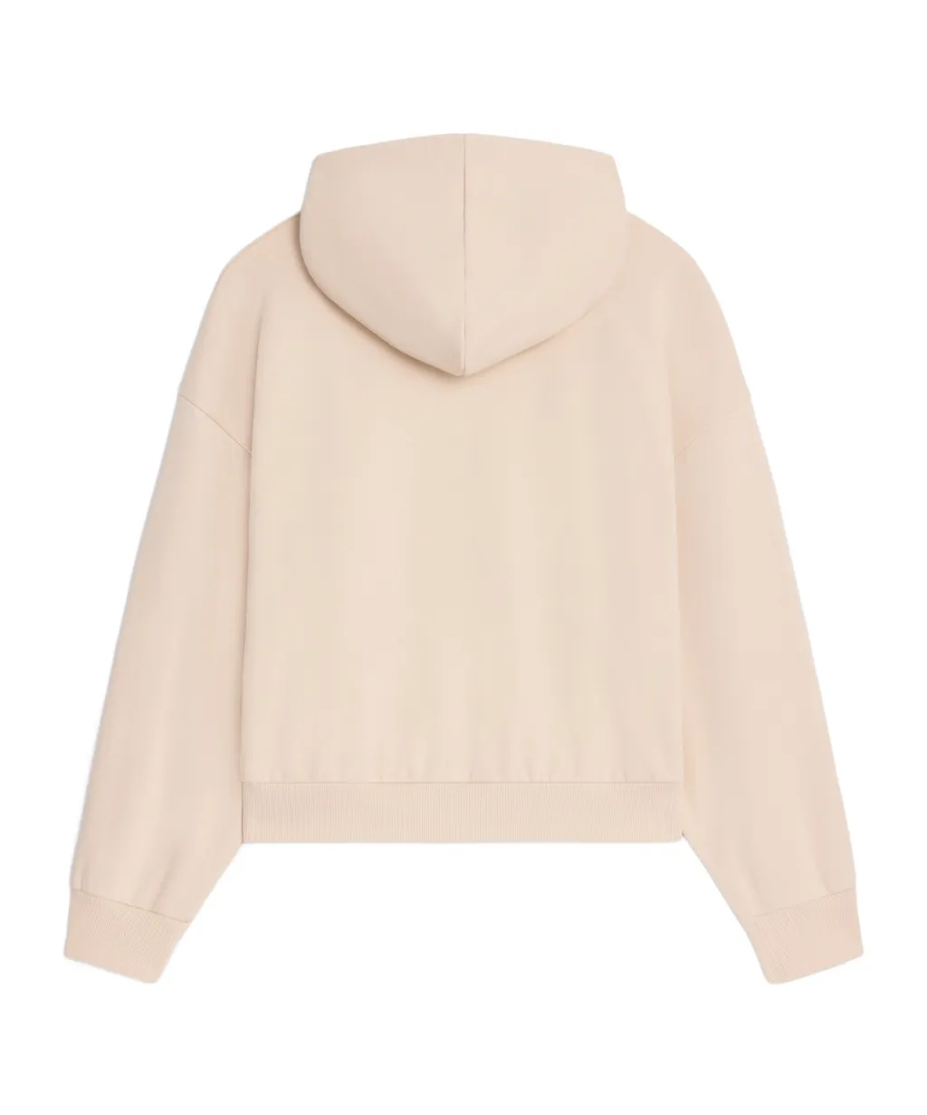 Oversized Hoodie In Cotton Fleece
