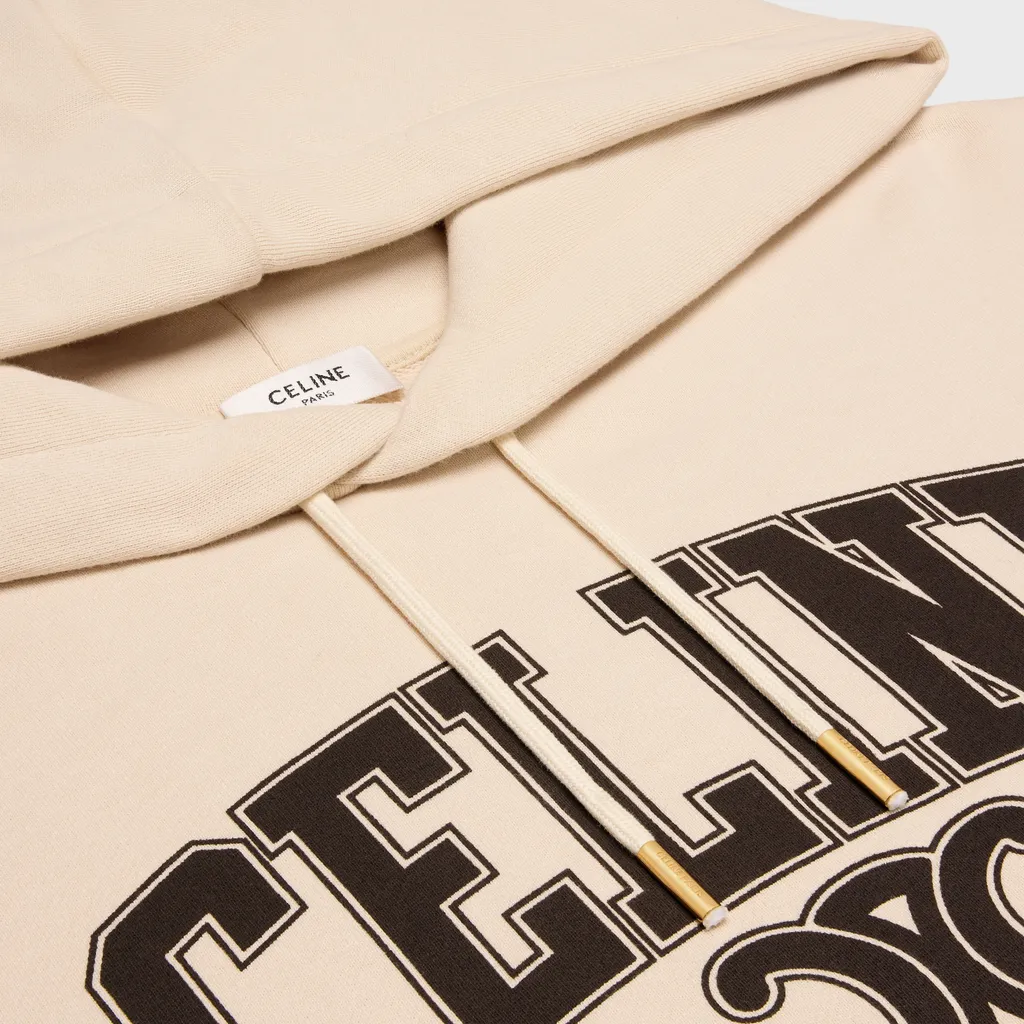 Oversized Hoodie In Cotton Fleece