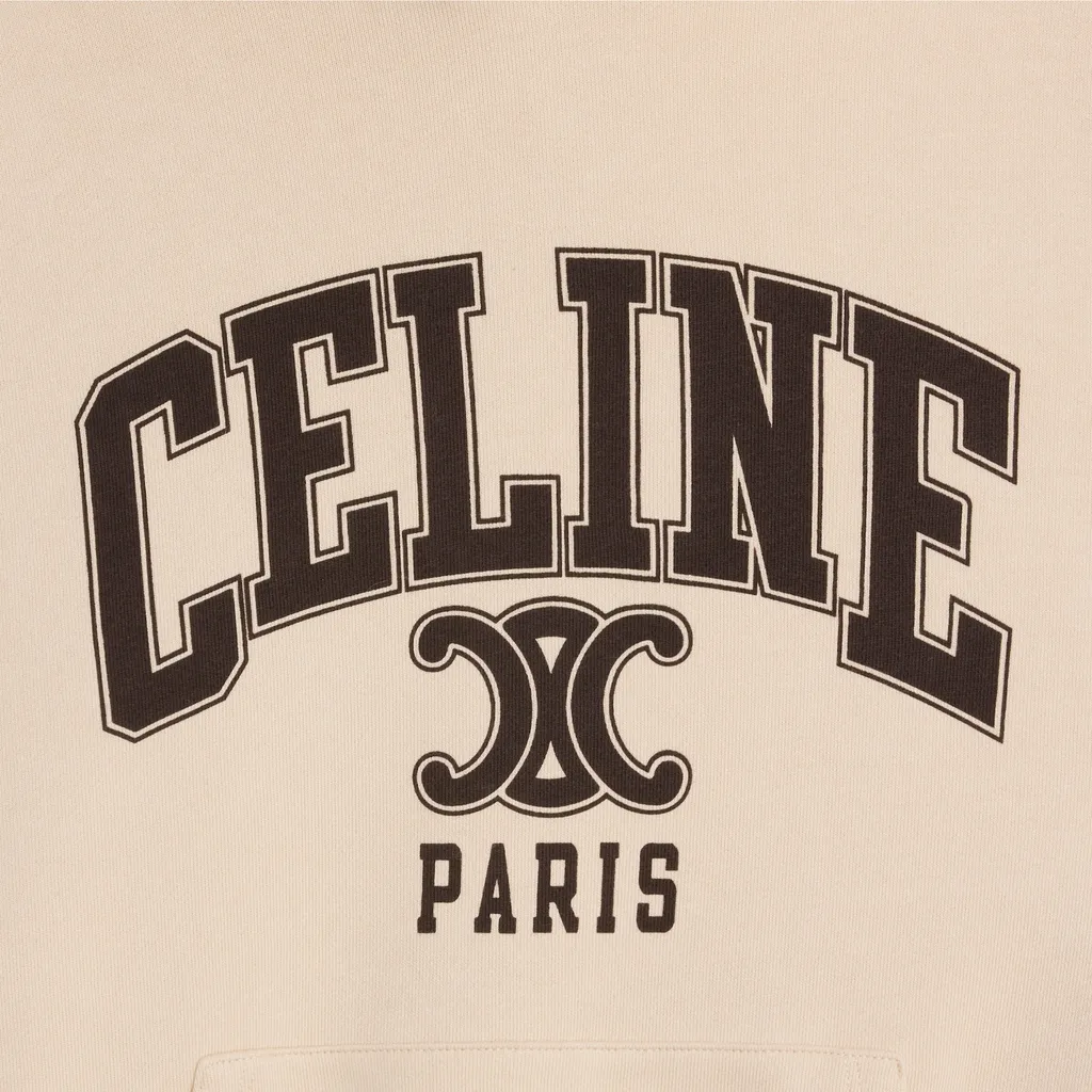 Oversized Hoodie In Cotton Fleece