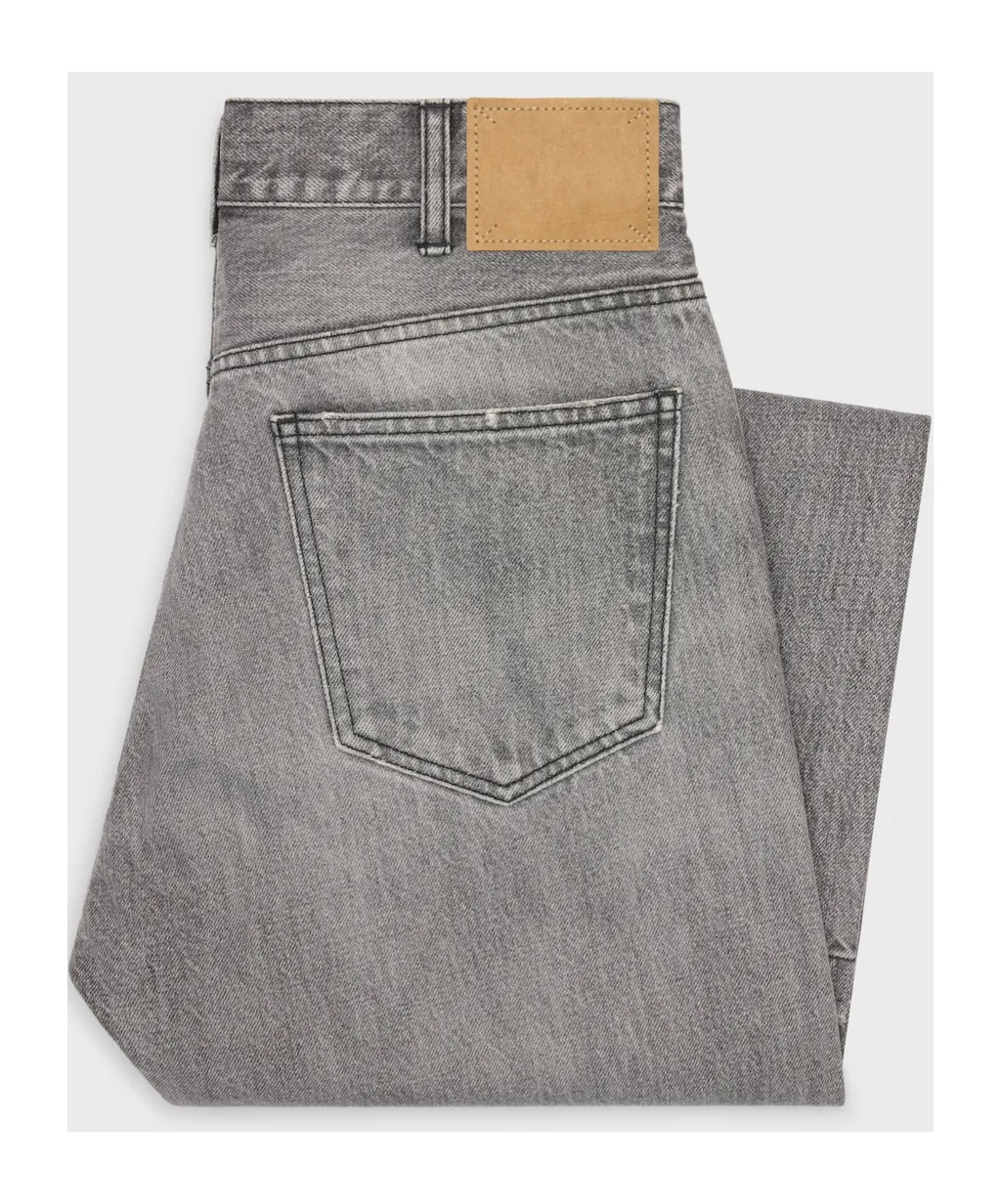Wesley Jeans In Grey Valley Wash Denim