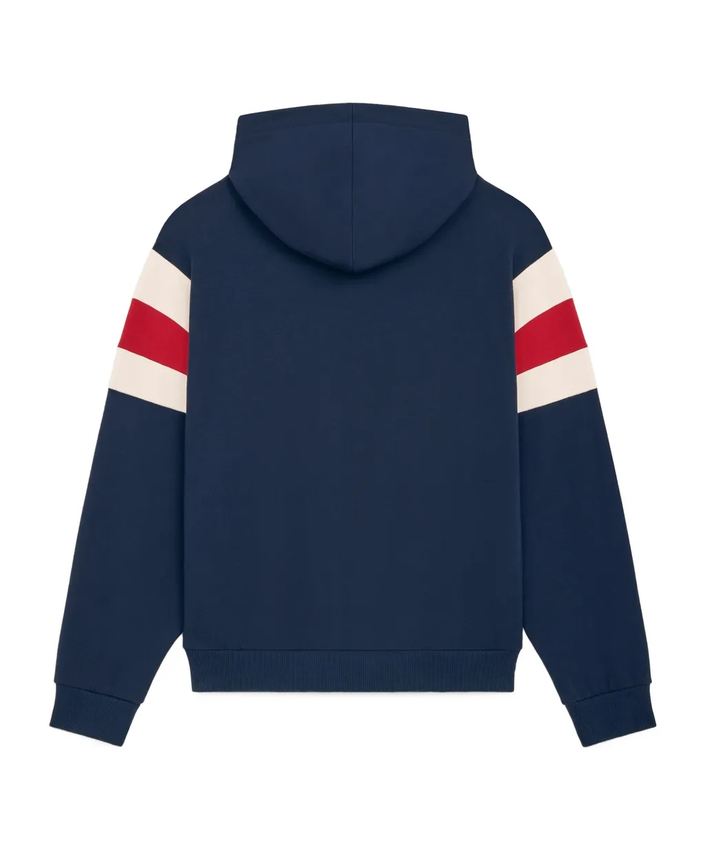 Loose Hoodie In Cotton Fleece