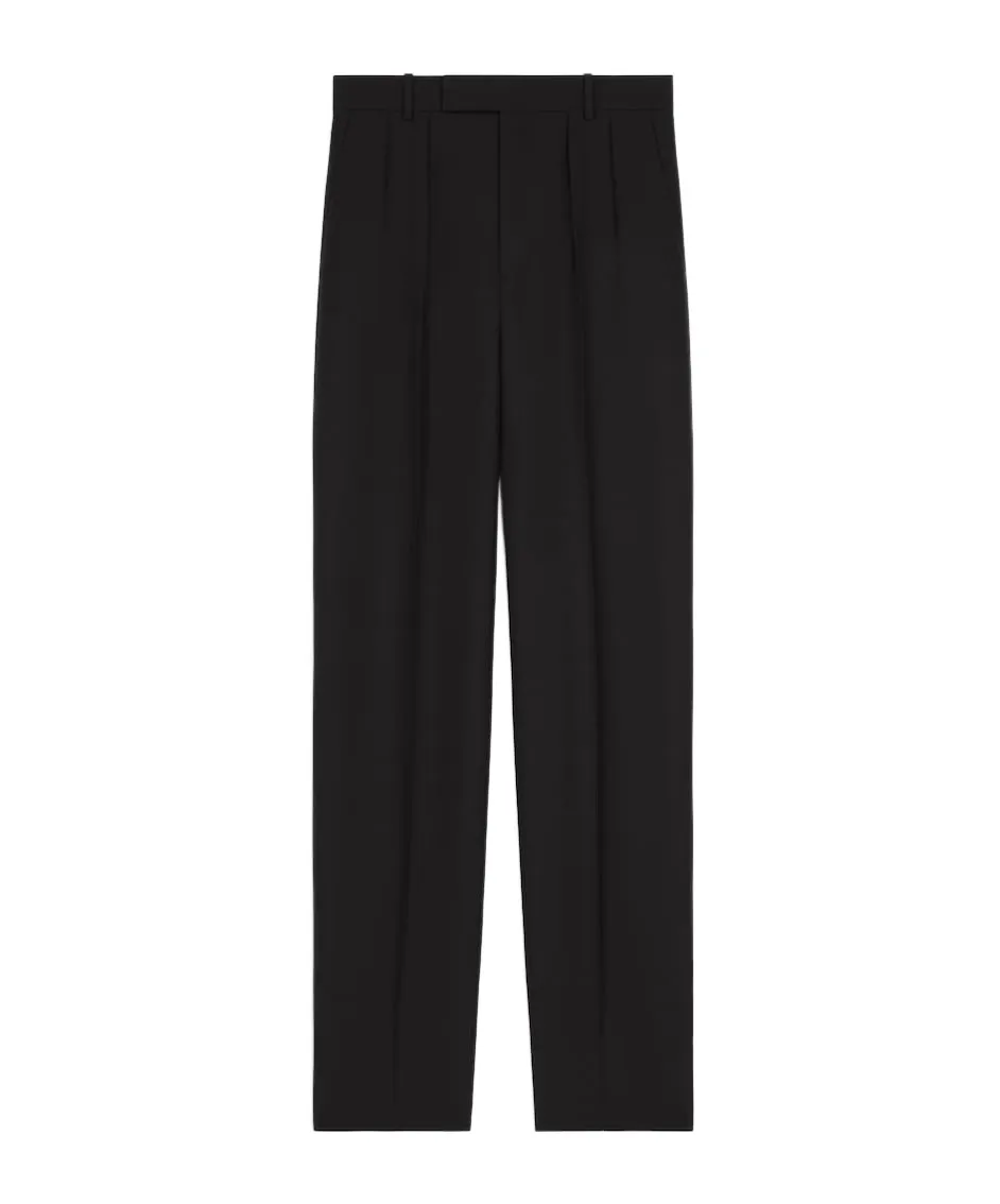 Keith Pants In Wool And Mohair