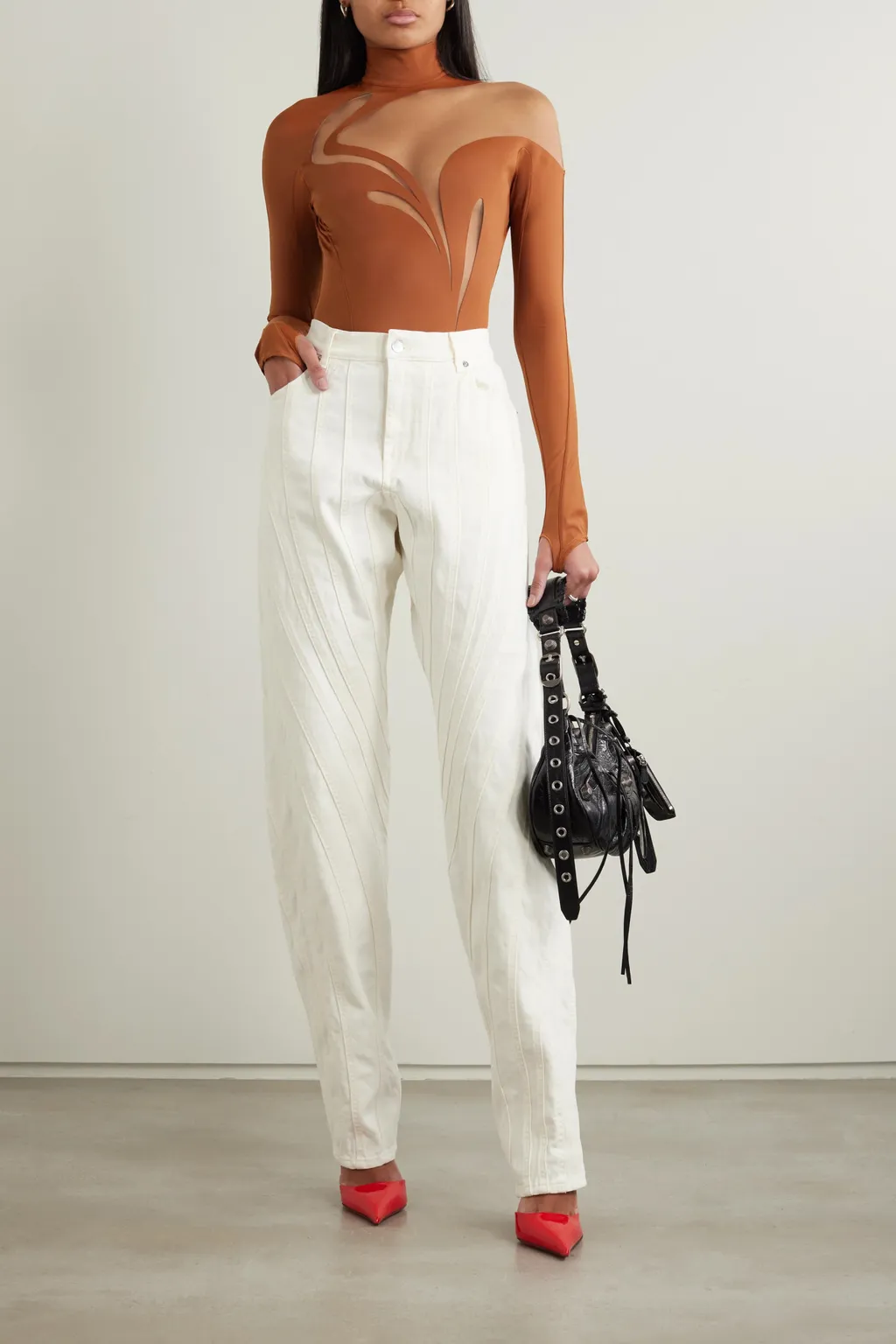 Long-Sleeved Jumpsuit