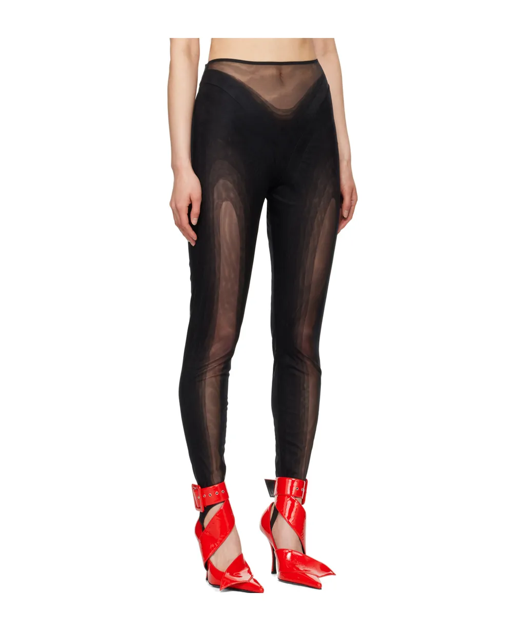 Stirrup Mesh Leggings