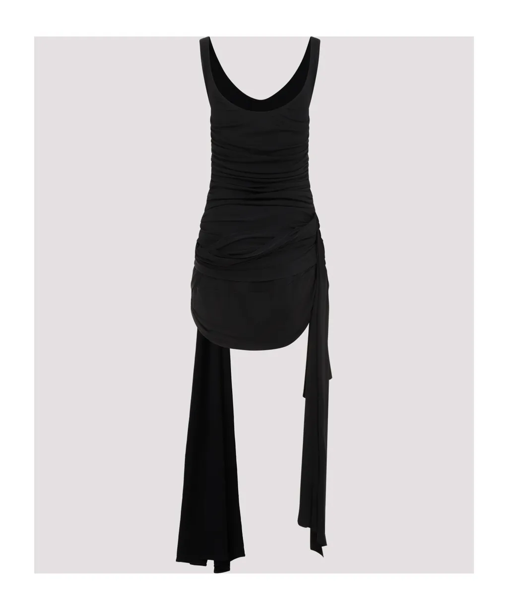 Draped Mini Dress