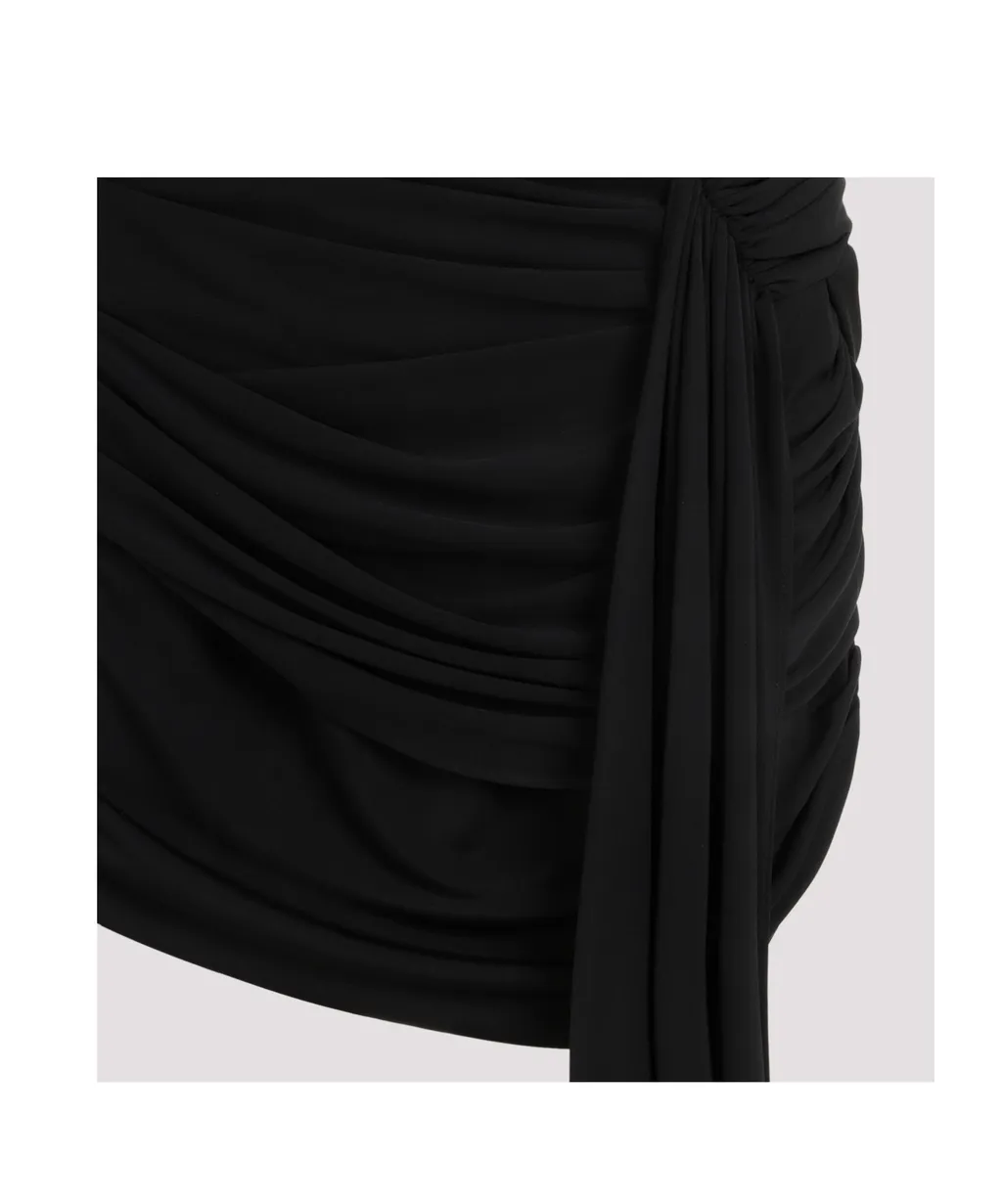 Draped Mini Dress
