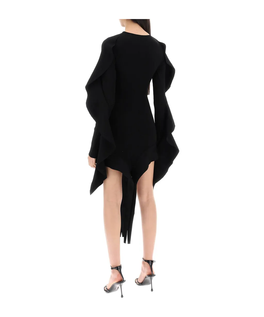 Asymmetric Mini Dress