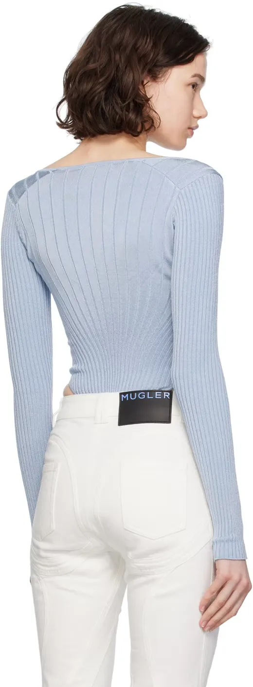 M-Plaque Knitted Bodysuit