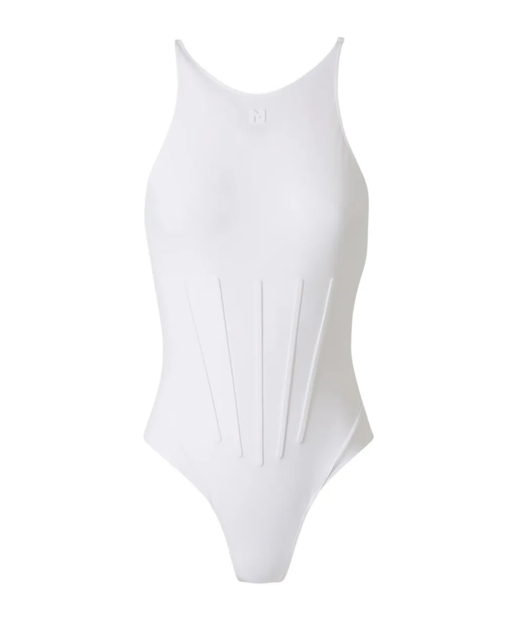 Corseted One-Piece Swimsuit