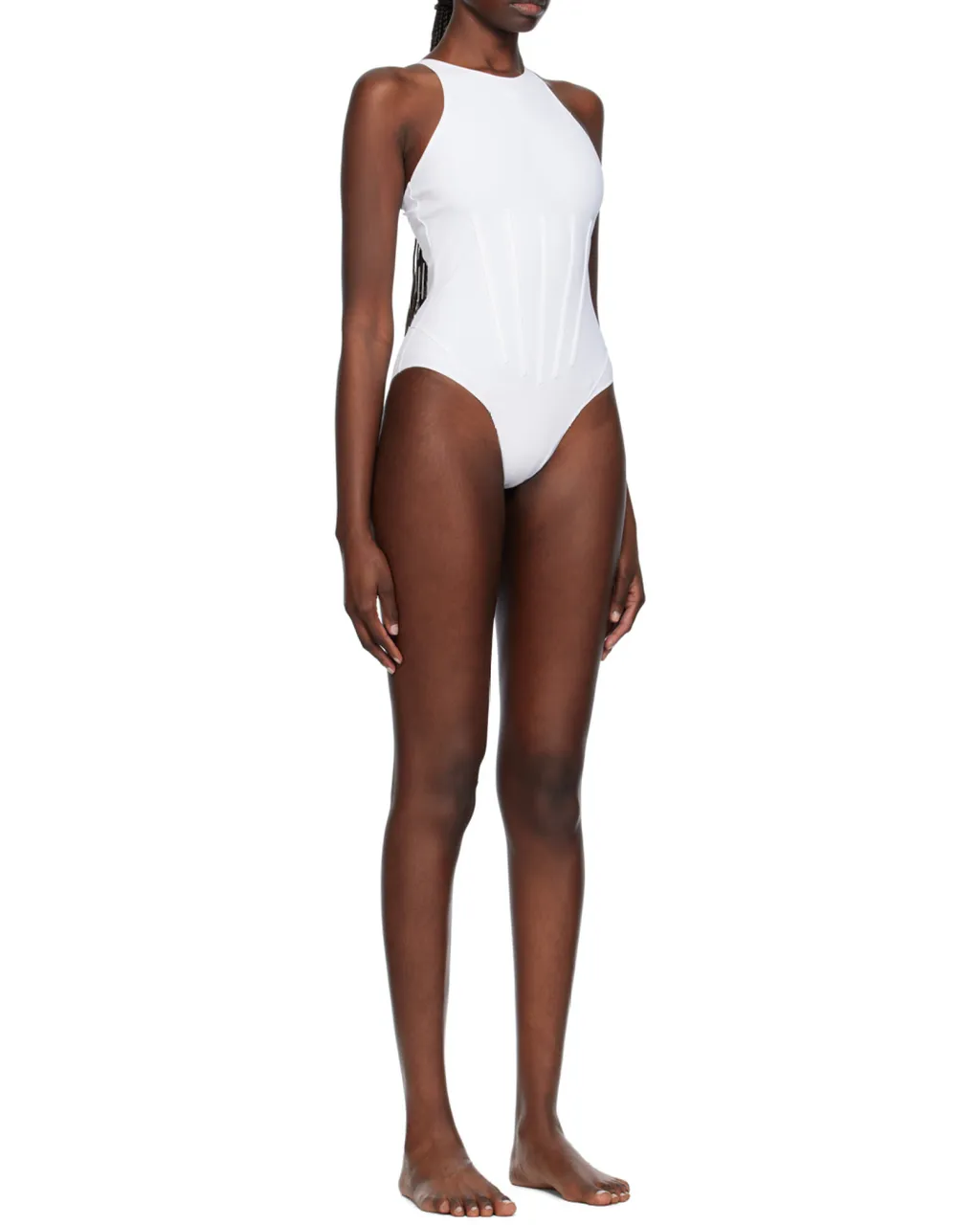 Corseted One-Piece Swimsuit