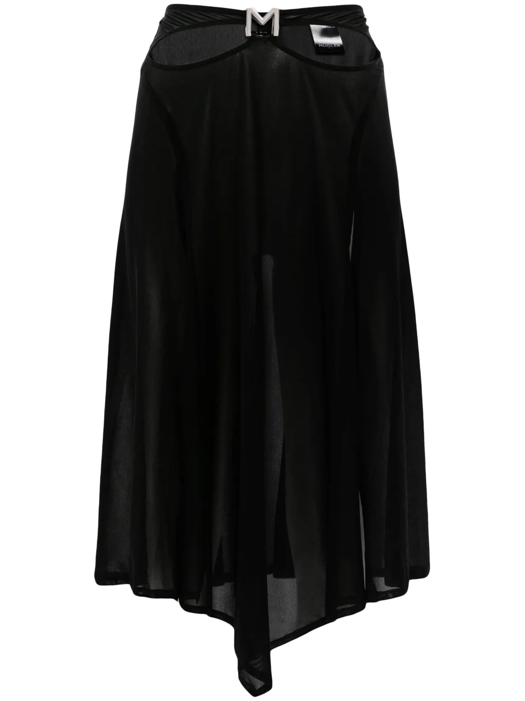 M Hollow Mid-Length Skirt