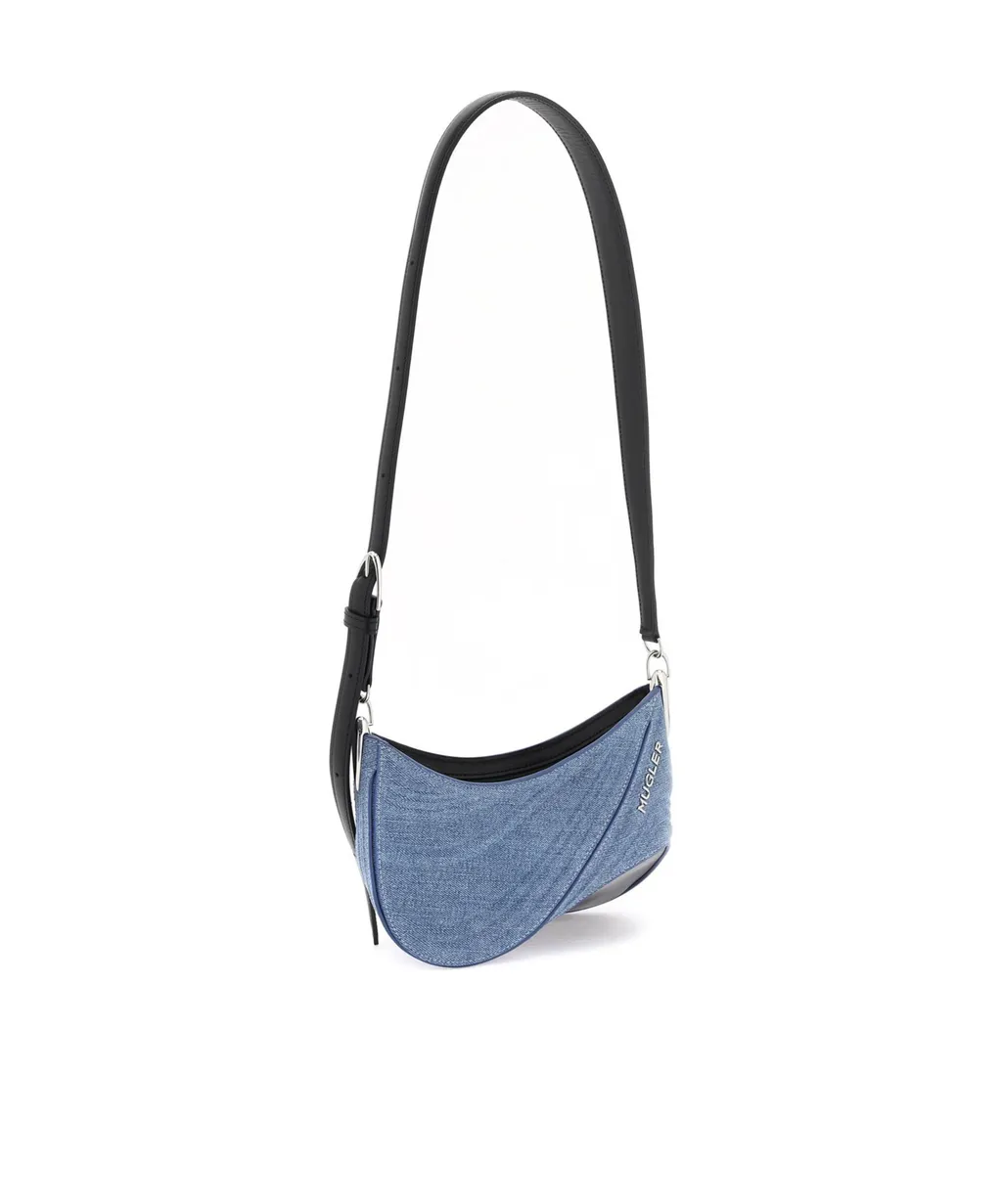 Small Spiral Curve 01 Logo Lettering Shoulder Bag