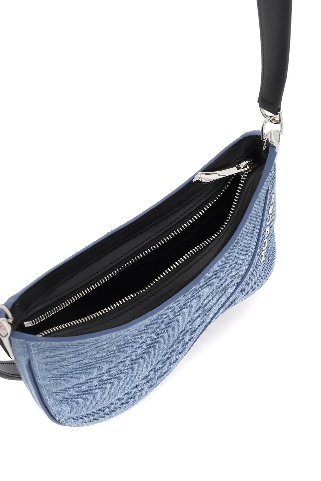 Small Spiral Curve 01 Logo Lettering Shoulder Bag